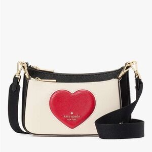 Kate Spade Duet Puffy Heart
Crossbody, Meringue Multi NWT